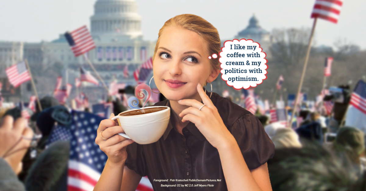 Screenshot or Official Image for coffeepartyusa.com - Coffee Party USA | Incite Civility & Reason!